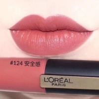 ราคา ถูกสุดในShopee LOREAL Rouge Signature Lipgloss Lipstick เบอร์ 124 ลิปแมท ลอรีอัล เนื้อน้ำ ติดทน (2280515066)