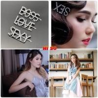 ราคา กิ๊บเพชรLove Sexy KISS Boss STAR GRLS (1239307202)