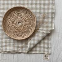 ราคา TMH01 ผ้าปูโต๊ะมินิมอล เนื้อผ้าลินิน+ฝ้าย ผ้าธรรมชาติ ผ้าทอมือ งานแฮนด์เมด สไตล์ญี่ปุ่น ผ้าปูปิคนิค (10353301057)