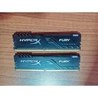 ราคา มือสอง KINGSTON HyperX FURY (BLACK) 16GB (8GBx2) DDR4 2666MHz RAM แรม (หน่วยความจำ) ประกัน LT Advice (28983700882)
