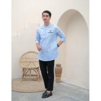 ราคา เสื้อคุรุตะชาย / เสื้อโคโกะชาย / เสื้อผ้ามุสลิมชาย ชม.8 (21676376452)