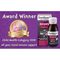 ราคา Sambucol Black Elderberry Liquid for Kids ผสม Vitamin C 120 ml. (5390485473)