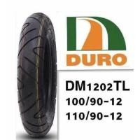 ราคา DURO ยางมอเตอร์ไซค์ 100/90-12 DM1202F Tubeless (4765048226)