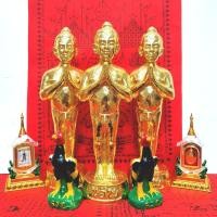 ราคา ไอ้ไข่วัดเจดีย์ เนื้อนิลดำปิดทองคำแท้ สูง28ซม รุ่นนี้เฮงมากๆปิดทองเร่งลาภ (27726045809)