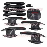 ราคา City ฮอนด้าซิตี้ ปี2008-2013 honda city เบ้ากันรอย ครอบมือจับ ครอบฝาถัง ลายแคปล่าโลโก้แดง (55451221062)