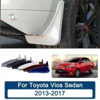 ราคา สี บังโคลน Toyota Vios Sedan 2013-2017 2014 2015 2016 ยางกันโคลน ยางกันขี้โคลน อุปกรณ์เสริมรถยนต์ 4ประตู อุปกรณ์ในรถ (53301425891)