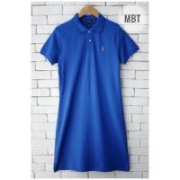 ราคา POLO RALPH LAUREN COTTON MESH POLO DRESS #ชุดเดรส (22646092866)