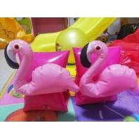 ราคา ห่วงยางสวมแขนแบบเป่าลมว่ายน้ำ (สีชมพู) ลายฟลามิงโก้ (1542676044)