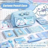 ราคา LILY 1 ชิ้นปากกาจัดเก็บ Organsier, Sanrio Kuromi อบเชยขนาดใหญ่ความจุดินสอ, ทนทาน Pure สีผ้าใบ Multilayer เครื่องเขียนกระเป๋าสําหรับสาวเด็ก (48302061033)