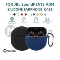 ราคา A401 Soundpeats AIR4 case / AIR4 LITE CASE Silicone Protective Case Dust-proof Protective Case for SoundPEATS AIR4 / AIR4 LITE / AIR3 / AIR3 PRO / Air3 Deluxe (22345052432)