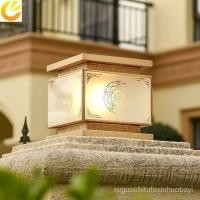 ราคา ทองแดงทั้งหมดพลังงานแสงอาทิตย์โคมไฟเสาวิลล่าจีนใหม่โคมไฟเสารั้วลานสี่เหลี่ยมใหม่ไฟเสาประตูไฟฟ้า X6KB (24928372357)