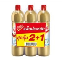 ราคา (ยกลัง) วิกซอล โกลด์ น้ำยาล้างห้องน้ำ กลิ่นเฟรช ซิตรัส 900 มล. (x12ขวด) *สีทอง (54802569289)