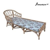 ราคา Anusarin Aurora 03 Rattan DAYBED with Floral Print Cushion เดย์เบดหวายพร้อมเบาะหุ้มผ้าลายดอกไม้ (4516062285)