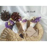 ราคา ช่อดอกไม้ ช่อจิ๋ว ดอกไม้แห้ง พร็อบถ่ายรูป ดอกสแตติส (6942858211)