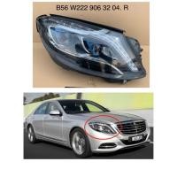 ราคา ไฟหน้าข้างขวาเบนซ์ Mercedes-Benz S class W222 bluetec hybrid โฉมปี 2016 แท้มือสอง รหัส 9063204 (28974588192)