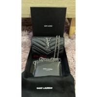 ราคา [Used very like new]YSL CARD HOLDER SMALL ENVELOPE WALLET (15582271241)