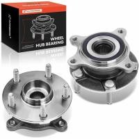 ราคา A-Premium 2 x ลูกปืนล้อหน้าและดุมประกอบ 5-Lug ใช้งานร่วมกับ Lexus IS250 2006-2015, IS300 2016-2019, IS350 2011-2020, GS300 2006, GS350 2007-2011/2013-2020, RC300 (55600910774)