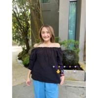 ราคา เสื้อคอปาดไหล่  แขนยาว ผ้าฝ้ายพื้นเมือง (23944500847)