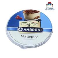 ราคา Ambrosi แอมโบรซิ มาสคาร์โปน 250 ก. (ส่งแช่เย็น) (26572612490)