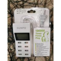 ราคา Morning USB charger US Plug 8 in 1 YC-CDA6 ปลั๊กเสียบ USB 8 ช่อง (สีขาว) (5317505043)