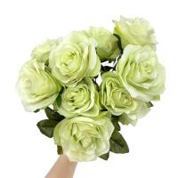 ราคา ดอกกุหลาบผ้า ช่อ9ดอก รุ่นบิวตี้ ช่อกุหลาบ กุหลาบผ้า กุหลาบปลอม ดอกไม้ปลอม ดอกไม้ประดิษฐ์ แจกันดอกไม้ (11028121502)