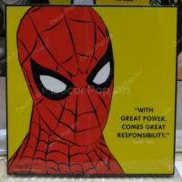 ราคา DECOR POP ART รูปติดผนัง Spiderman Marvel สไปเดอร์แมน home decor ของแต่งบ้าน คอนโด กรอบรูป ภาพติดผนัง รูปวาด ของขวัญ (6043680823)