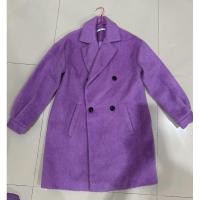 ราคา โค้ชสีม่วง ผ้าวูล ของ Mango (27025079330)