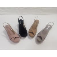 ราคา lin lin big shop รองเท้าแตะแฟชั่นเตารีดส้นสูง 3 นิ้วแบบสวมหน้าไขว้รัดส้น รหัส​yy2438 (25215902317)