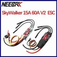 ราคา Original Hobbywing Skywalker 15A 60A V2 Brushless ESC Speed Controller พร้อม UBEC สําหรับ RC Quadcopter เครื่องบิน Helicopte (26864892078)