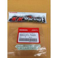 ราคา สติ๊กเก้อสตาทมือ สติ๊กเก้อคำเตือนเวฟ125s r i แท้เบิกศูนย์ อะไหล่แท้ฮอนด้า (7294908181)