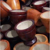 ราคา ครกไม้ ST ขนาด 7 นิ้ว สูง 6 นิ้ว พร้อมสาก (3945294943)