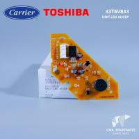 ราคา 43T6V843 แผงรับสัญญาณรีโมทแอร์ Carrier ตัวรับสัญญาณรีโมทแอร์ แคเรียร์ รุ่น 40TSF_UP, 40TSV_UP (1120382101FR2) (23858475061)