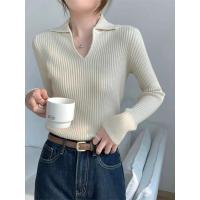 ราคา คอวีเวอร์ชั่นเกาหลีหลุมลายถักเสื้อกันหนาวเสื้อกันหนาว 2025 ฤดูใบไม้ผลิฤดูใบไม้ร่วงฤดูหนาวเสื้อกันหนาวสลิมฟิตโปโล ตัก20251124 (50202005959)