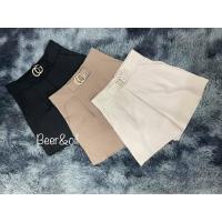 ราคา กางเกงขาสั้นเอวสูงผ้าไมโคร ป้าย Beer&oil (9919927249)