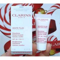ราคา อิมัลชั่นป้องกันแสงแดด แท้%Clarins White Plus Pure Translucency Brightening 5ml. มีฉลากไทย (25411146119)