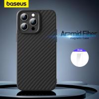 ราคา Baseus เคสโทรศัพท์มือถือ รุ่น Synthetic Fiber Series Magnetic Phone Case for iPhone 15 (20683817485)