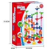 ราคา ตัวต่อ รางลูกแก้ว Marble Run 105 ชิ้น เสริมจินตนาการ ของเล่นเสริมพัฒนาการ Marble Race ตัวต่อรางหลากสี (1365001284)
