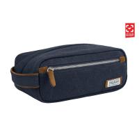 ราคา กระเป๋าจัดระเบียบ Travelon 33088 - Heritage Top Zip Toiletry สี Indigo (4316104855)