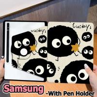 ราคา เคสฝาพับ Samsung Tab case S7 S8 S9 S10+ S6lite#Galaxy Tab S7+/S8+/S9+/S9 FE S9fe+ S7fe A8/A9/A9plus A7lite เคส Samsung360 rotationTab Galaxy หลังโปร่งใส (26809128513)