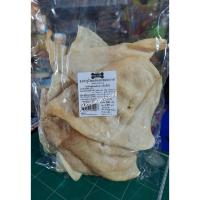 ราคา หูวัวอบแห้ง(เกรดA) ขนม ของว่าง ของรางวัลสำหรับสุนัข ขนาด 300g. (18254564517)