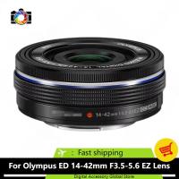 ราคา 14-42 เลนส์ซูม 14-42 มม.F3.5-5.6 Ez สําหรับ Olympus Em10 Em5 Ep5 Ep3 Epl5 Epm2 สําหรับ Panasonic Gf5 Gx1 Gx7 G10 Gh1 กล้อง (41125839167)