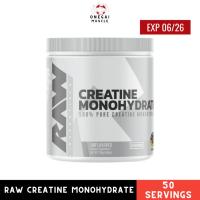 ราคา RAW Creatine Monohydrate 50 servings and 100 servings, Creatine Powder, Creatine monohydrate (28591090812)