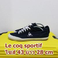 ราคา Le coq sportif (ไก๋) มือสอง ของแท้ ไซส์ 43 ยาว 28 เซน สภาพสวยมาก (รองเท้าเลอคอค ผ้าใบ ลำลอง รุ่น เบอร์ ขนาด ไซต์ สภาพดี (4016566319)