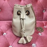 ราคา กระเป๋า COCCINELLE แท้ 100% หนังแท้ ทรงขนมจีบ size mini ขนาด 8x6 นิ้ว (284294235)