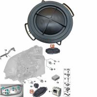 ราคา ฝาครอบไฟหน้าหลอดไฟไฟหน้าฝุ่น 1PC สําหรับ BMW 3 Series E70 F35 X6 E71 F30 F31 F34 2011-2016 (57902392918)