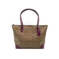 ราคา กระเป๋า COACH 29208 ZIP TOP TOTE IN SIGNATURE CANVAS (24872026397)