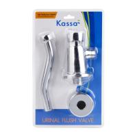 ราคา KASSA ฟลัชวาล์วโถปัสสาวะชาย ท่อโค้ง รุ่น KS-5211 โครเมียม (11596961191)