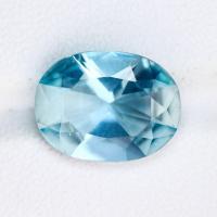 ราคา 4.76 cts(การัต) พลอย อความารีน พลอยแท้. Natural Brazilian Aquamarine. | UF-0011 | 1950฿ (29857723255)