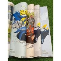 ราคา กระดาษติดผนังเด็กลายตัวละครซูเปอร์ฮีโร่ SPIDERMAN & BATMAN (54252142896)