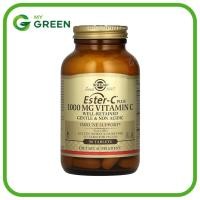 ราคา Solgar, Ester-C Plus, Vitamin C, 1,000 mg, 90 Tablets (43559614872)